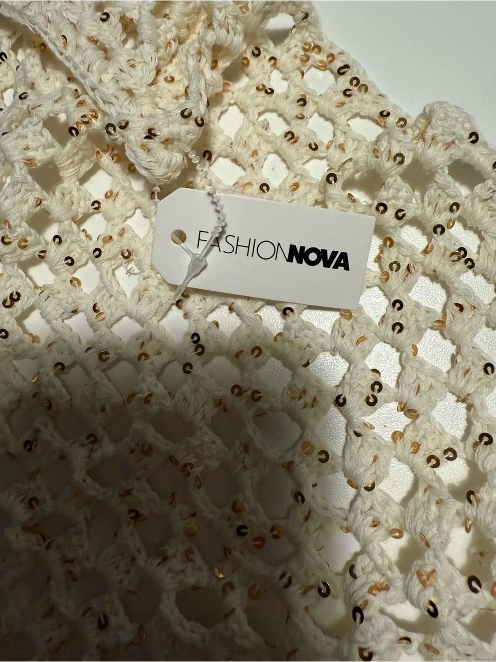 Fashion Nova lightweight crochet